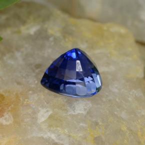 Zaffiro naturale blu da 1,53 ct, taglio a pera, VVS-VS