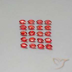 Zaffiro naturale arancione da 2,92 ct, marchesa, VS-SI