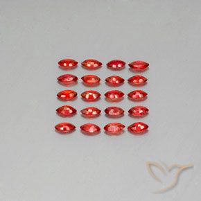 Zaffiro naturale arancione da 2,92 ct, marchesa, VS-SI