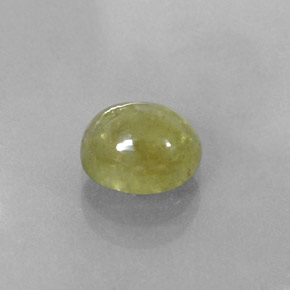 Zaffiro naturale verde da 2,30 ct, trasparente, trasparente/traslucido