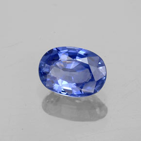 Zaffiro naturale blu da 1,01 ct, taglio ovale, VVS-VS