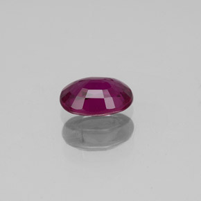 Zaffiro naturale viola da 0,62 ct, taglio ovale, VVS-VS