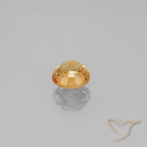 Zaffiro Oro naturale da 0.85 ct, Rotondo, VS