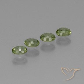 Gemme di Zaffiro Caldo bosco verde naturale da 1.73 ct, Ovale, VS