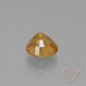 Zaffiro Arancione-Oro medio naturale da 2.27 ct, Ovale, VS