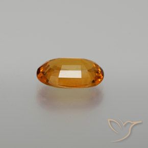 Zaffiro Arancio Terra naturale da 2.91 ct, Taglio ovale, VS