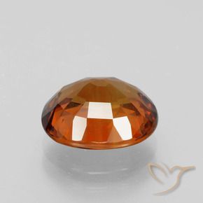 Zaffiro Arancia Fuoco naturale da 4.98 ct, Ovale, VS-SI