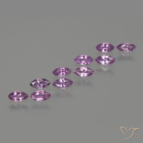 1.78ctw Naturale Lilla Viola Zaffiro, Taglio marquise, VS