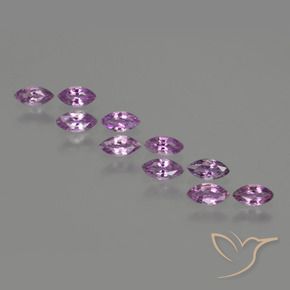 Gemme di Zaffiro Lilla Viola naturale da 1.78 ct, Taglio marquise, VS