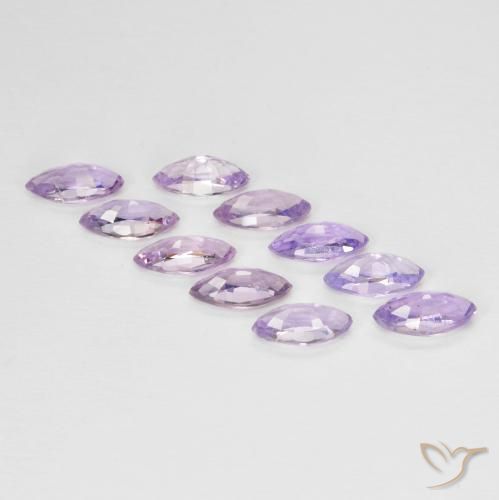 Gemme di Zaffiro Colore viola intenso naturale da 1.98 ct, Taglio marquise, VS