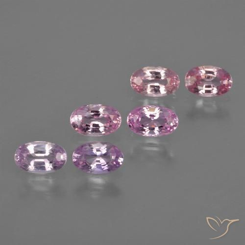 Gemme di Zaffiro iris viola naturale da 1.92 ct, Ovale, VS