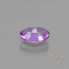 Zaffiro violaceo naturale da 0.57 ct, Ovale, VS