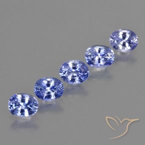 Gemme di Zaffiro Viola elettrico blu naturale da 2.32 ct, Ovale, VS