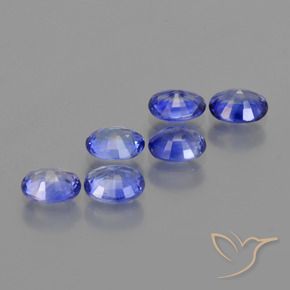 Gemme di Zaffiro Viola Blu naturale da 2.43 ct, Ovale, VS