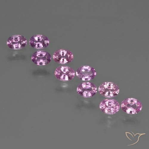 Gemme di Zaffiro Viola medio-chiaro naturale da 1.94 ct, Ovale, VS