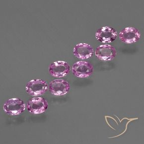 Gemme di Zaffiro Viola medio naturale da 1.95 ct, Ovale, VS