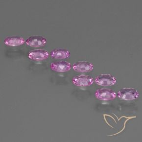 Gemme di Zaffiro Viola medio naturale da 1.95 ct, Ovale, VS