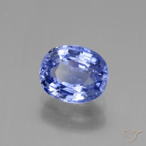 Zaffiro Blu pastello naturale da 2.63 ct, Ovale, VVS-VS