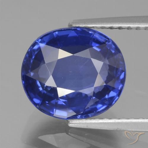 Zaffiro Blu fiordaliso naturale da 4.77 ct, Ovale, VVS-VS