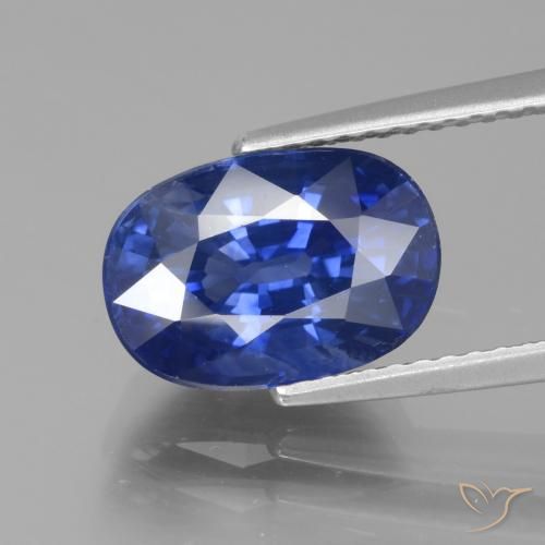 4.81ct Naturale Blu fiordaliso Zaffiro, Ovale, VS
