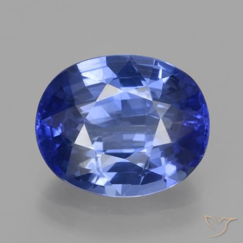 5.96ct Naturale Blu fiordaliso Zaffiro, Ovale, VVS-VS
