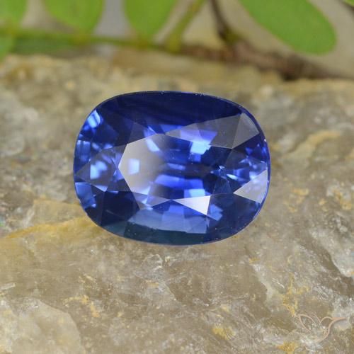Zaffiro Blu navy naturale da 4.96 ct, Ovale, VS