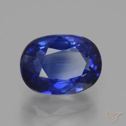 Zaffiro Blu reale naturale da 3.34 ct, Ovale, VS