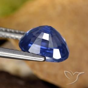 Zaffiro Blu fiordaliso naturale da 3.80 ct, Ovale, VS