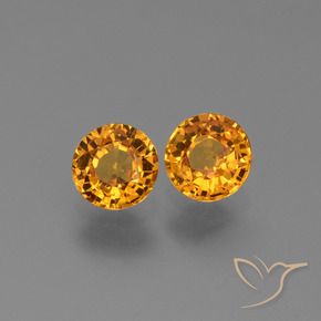 Gemme di Zaffiro Oro naturale da 1.19 ct, Rotondo, VS