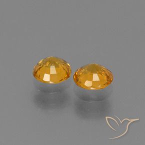 Gemme di Zaffiro Oro naturale da 1.19 ct, Rotondo, VS