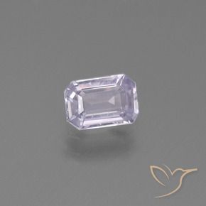 Zaffiro Violetto chiaro naturale da 0.57 ct, Ottagonale / Taglio smeraldo, VS