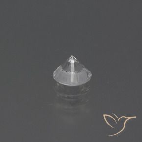 Zaffiro Bianco naturale da 0.46 ct, Rotondo, VS