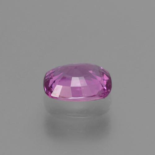 Zaffiro Viola rosato intenso naturale da 1.34 ct, Taglio a cuscino, VVS-VS