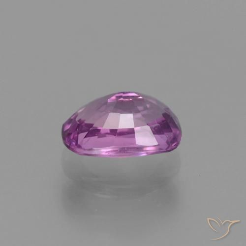 Zaffiro Viola medio naturale da 1.59 ct, Cuscino, VS