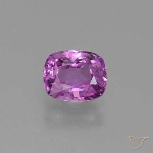 1.21ct Naturale Viola medio-scuro Zaffiro, Cuscino, VS