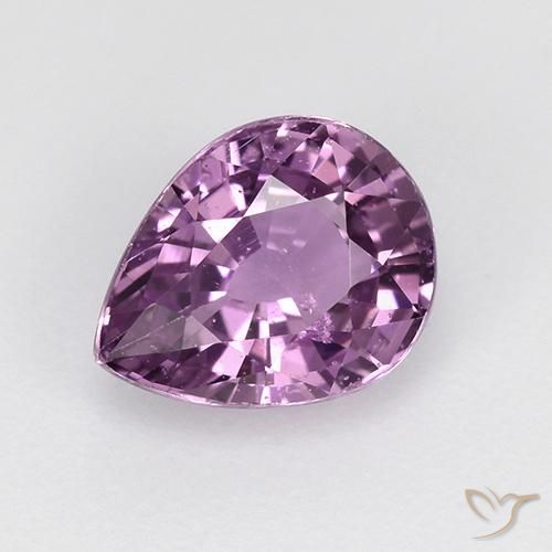 1.26ct Naturale Viola intenso Zaffiro, Forma a pera, VS