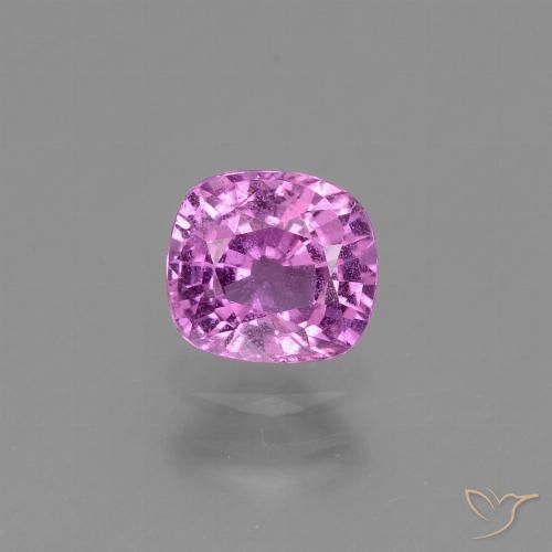 1.10ct Naturale Viola medio Zaffiro, Cuscino, VS-SI