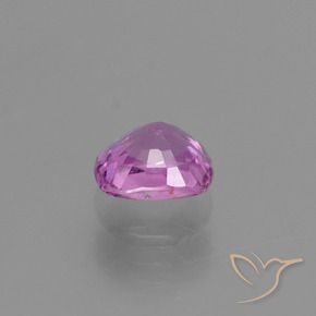 Zaffiro Viola medio naturale da 1.10 ct, Cuscino, VS-SI