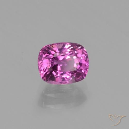 Zaffiro Viola Rosato Intenso naturale da 1.34 ct, Cuscino, VS