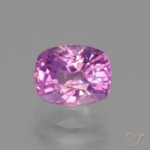 1.42ct Naturale Rosa violetto Zaffiro, Cuscino, VS