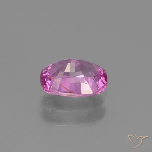 Zaffiro Viola intenso naturale da 1.03 ct, Cuscino, VS