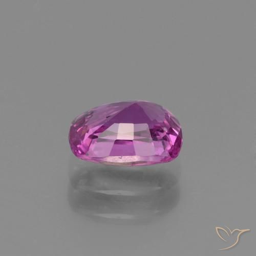 Zaffiro Viola Rosato Intenso naturale da 1.22 ct, Cuscino, VS