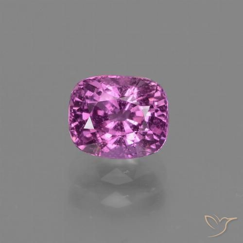 1.22ct Naturale Viola rosato intenso Zaffiro, Cuscino, VS-SI, Photo A
