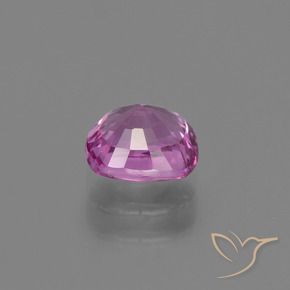 Zaffiro Viola rosato intenso naturale da 1.07 ct, Cuscino, VS