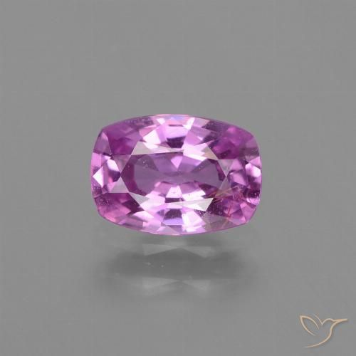 1.10ct Naturale Viola rosato intenso Zaffiro, Cuscino, VS