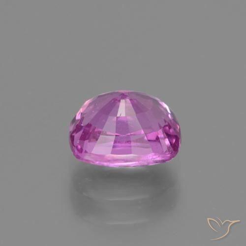Zaffiro Viola medio naturale da 1.54 ct, Cuscino, VS