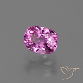 Zaffiro Rosa violetto naturale da 1.40 ct, Cuscino, VS