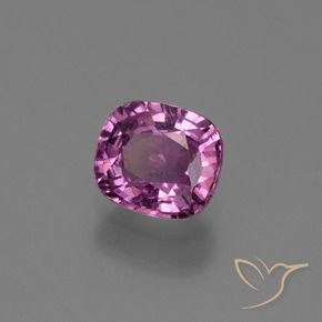 Zaffiro Viola Rosato Intenso naturale da 1.19 ct, Cuscino, VS