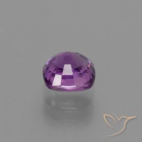 Zaffiro Viola medio naturale da 1.44 ct, Cuscino, VS