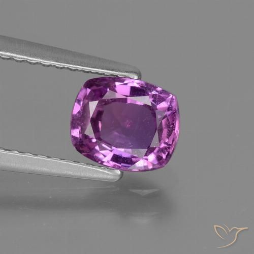 1.31ct Naturale Viola intenso Zaffiro, Cuscino, VS